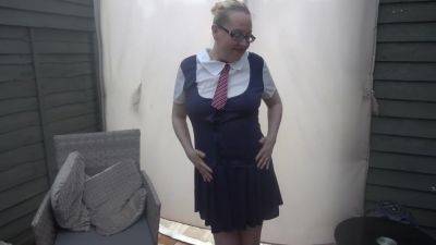 Wife Dressed In Naughty Collage Uniform - hclips.com - Britain