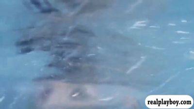 Two Nasty Ladies Get Banged By Pervert Men By The Pool - hclips.com