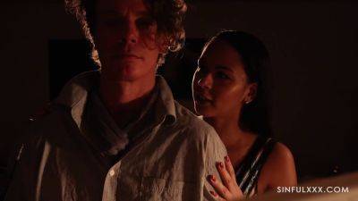 Lya Missy's jealous attitude leads to a slow and sensual doggy-style pounding - sexu.com