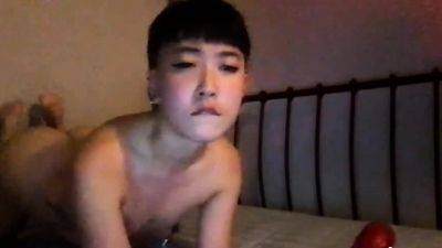 asian very hairy plays with pussy on cam - drtuber.com