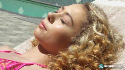 Pint-sized Pool Pussy With Allie Addison - hclips.com