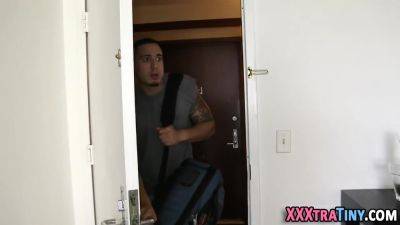 Bound Teen Gets Railed - txxx.com