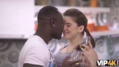 Interracial teen gets a massive black cock at VIP4K - sexu.com - Czech Republic