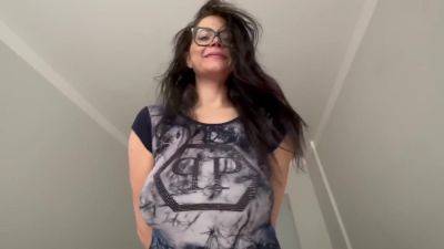 Bouncing Boobs And My Hard Nipples ... Above Your Face... Hot View - hclips.com