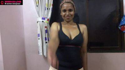 Watch this hot Indian girlfriend beg for her stepbro's hard cock while she pleasures herself solo - sexu.com - India