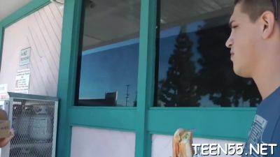 Shy Teen Goes Wild With Lust - hclips.com