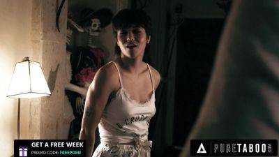 PURE TABOO Sleazy Stepdad Cums Inside His Stepdaughter's Virgin Best Friend - txxx.com