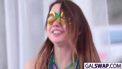 Bad Dads Swap Their Gals Sierra And Taylor - videomanysex.com