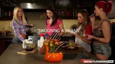 Swans Of Episode 7 - L A, Gigi Allens And Anna M - upornia.com