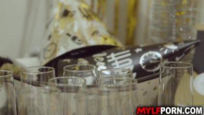 Gets A New Year Fuck - Leila Larocco - hotmovs.com