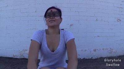 GloryholeSwallow - Kim's 3rd Visit - hotmovs.com