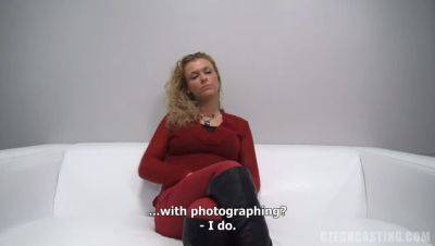 Gorgeous Blonde Katerina: A Casting Couch Dream - porntry.com - Czech Republic