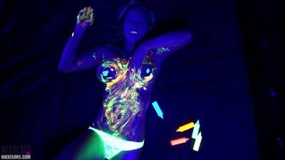 Nikki Black Light Body Paint 2017 - hotmovs.com