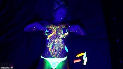 Nikki Black Light Body Paint 2017 - hotmovs.com