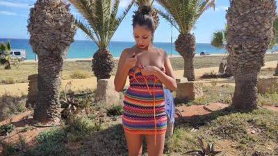 Latina Naked Slut In Front Of The Beach Playing With My Pussy - hclips.com