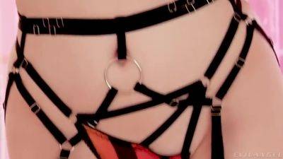 Octavia Red In Lewd Behavior In Fishnets - hotmovs.com