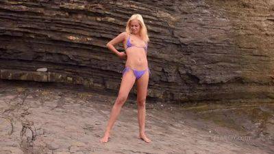 Tracy A. - A Blonde's Outdoor Break - porntry.com