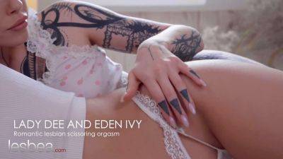 Eden Ivy - Eden Ivy and her Czech girlfriend scissor in a hot lesbian threesome - sexu.com - Czech Republic - Canada