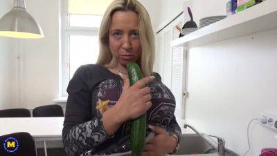 Fanny Hill: German MILF with Big Tits and Toys - veryfreeporn.com - Germany