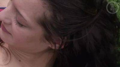 Celine & Tello: Outdoor Lesbian Scene Uncovered - porntry.com