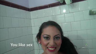 Hairy interviewee shares her story. - porntry.com