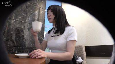 【膣中イキ過激派】黒髪ロング×色白美乳×Eカップ×スレンダー美脚×美顔！！！男の好きな要素詰め合わせギフトなシロウト美女を彼女としてレンタル！口説き落として本来禁止のエロ行為までヤリまくった - txxx.com - Japan