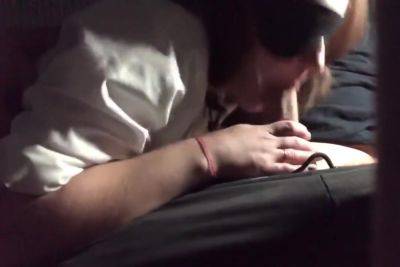 Stopped On The Side Road So I Could Suck Him Off In The Car - hclips.com