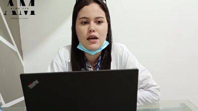 My Doctor Swallows All My Cock In Her Office - hclips.com