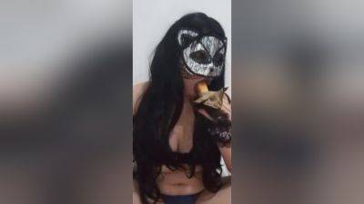 A Cat On Halloween Night Sucks Frankesteins Dick - desi-porntube.com
