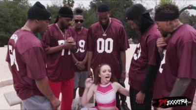 Fucked by the entire football team - hotmovs.com