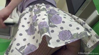 Whitney Goes Bare in Kitchen for Relaxation - veryfreeporn.com