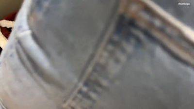 A Real Creampie In The Cum In My Tight Pussy While I Try On Jeans - hotmovs.com