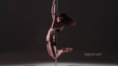 Mya: Brunette Pole Dance Goddess with Bigger Booty & Small Breasts - xxxfiles.com - Brazil