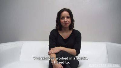 Brunette Bombshell: Simona's Casting - xxxfiles.com - Czech Republic