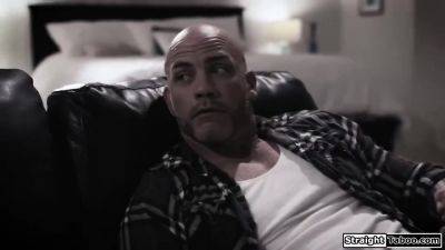 My stepmom thinks that me fucking her bf makes me straight - hotmovs.com