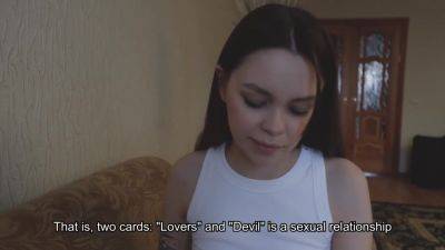 Tarot Cards Ordered Me To Fuck My Stepsister. I Cum In Her Pussy! - hclips.com