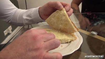 Melinda and Rubie's Big Tit Handjob Threesome - veryfreeporn.com