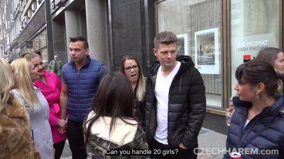 20 nymphomaniacs hunt men in the street - hotmovs.com - Czech Republic