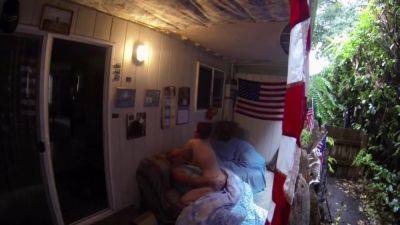 Hotwife Loves To Fuck On The Patio - hclips.com