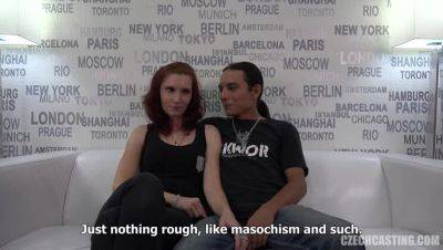 Redhead Threesome with Hanka & Honza - veryfreeporn.com - Czech Republic