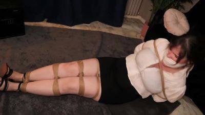 Snowflake Tied Gagged - videomanysex.com