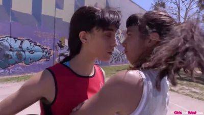 Allegra and Violet Russo: A Intimate Duel - xxxfiles.com