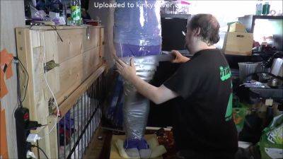 Tape Mummy On Pole - hclips.com