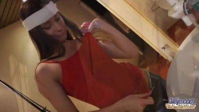 Skinny Maid Ashley's Anal Delight - veryfreeporn.com