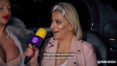 Big-breasted porn actress Dana Jayn enjoys amatuer fan - porntry.com - Germany