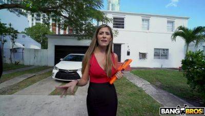 Voluptuous Realtor Alexa Vega's Bus Ride - xxxfiles.com