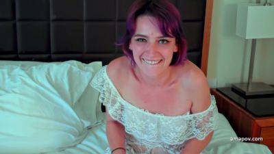 Excited and eager Annabel gets a surprise - hclips.com - Britain