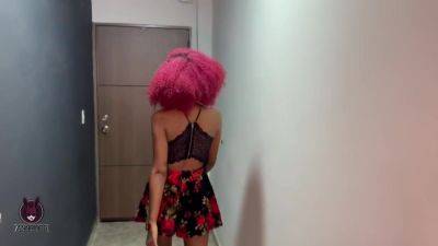 Ann Rides - 3 Office Workers Fuck A Delivery - hclips.com