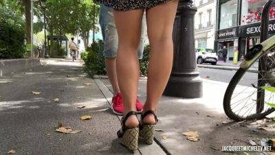 Clemence Recognized the Door She Should Knock for a Threesome - veryfreeporn.com