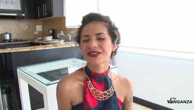 Sultry Latina Laura Montenegro in a Steamy MMF Threesome - xxxfiles.com - Colombia